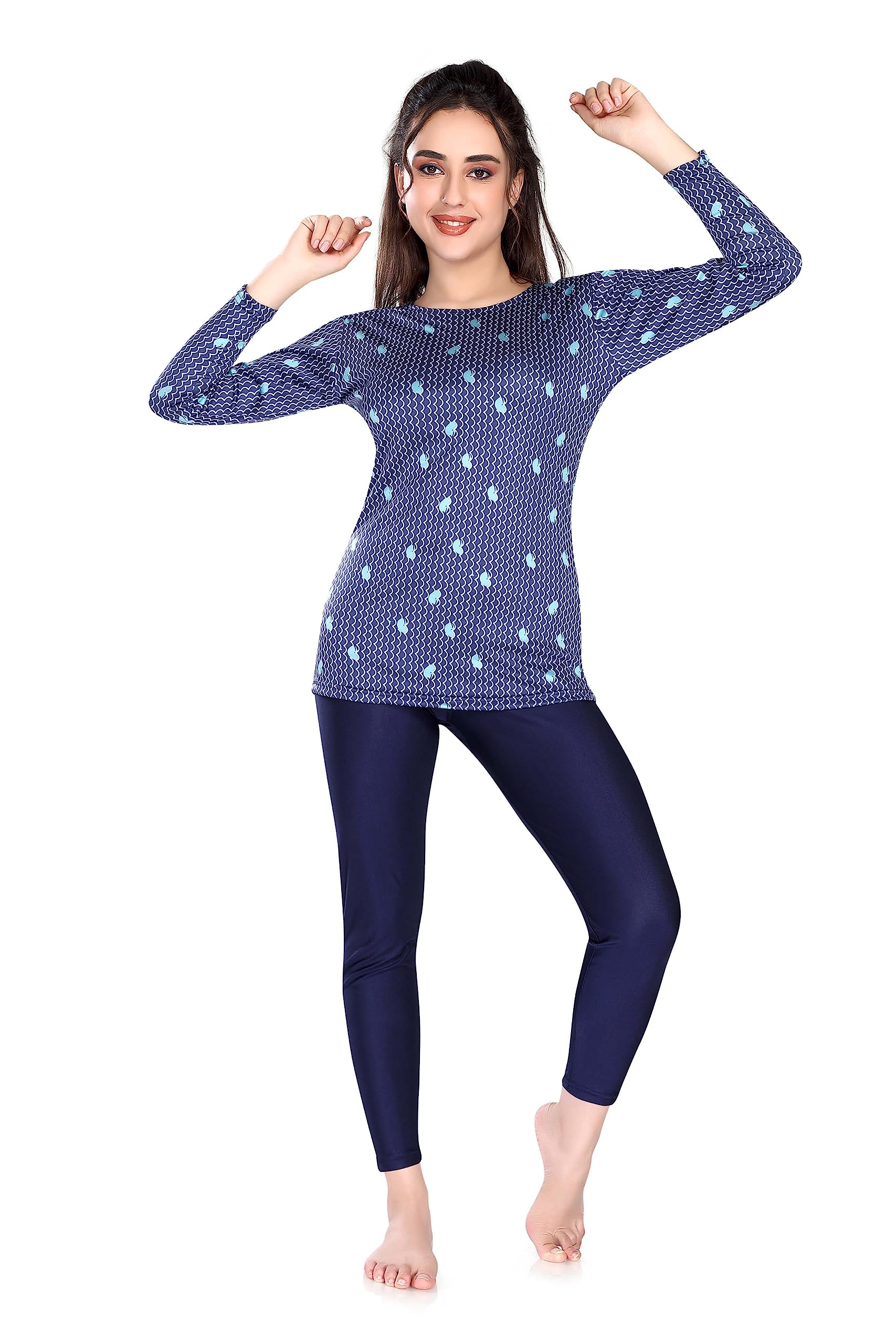 Two Piece Swimming Costume for Women with Pads