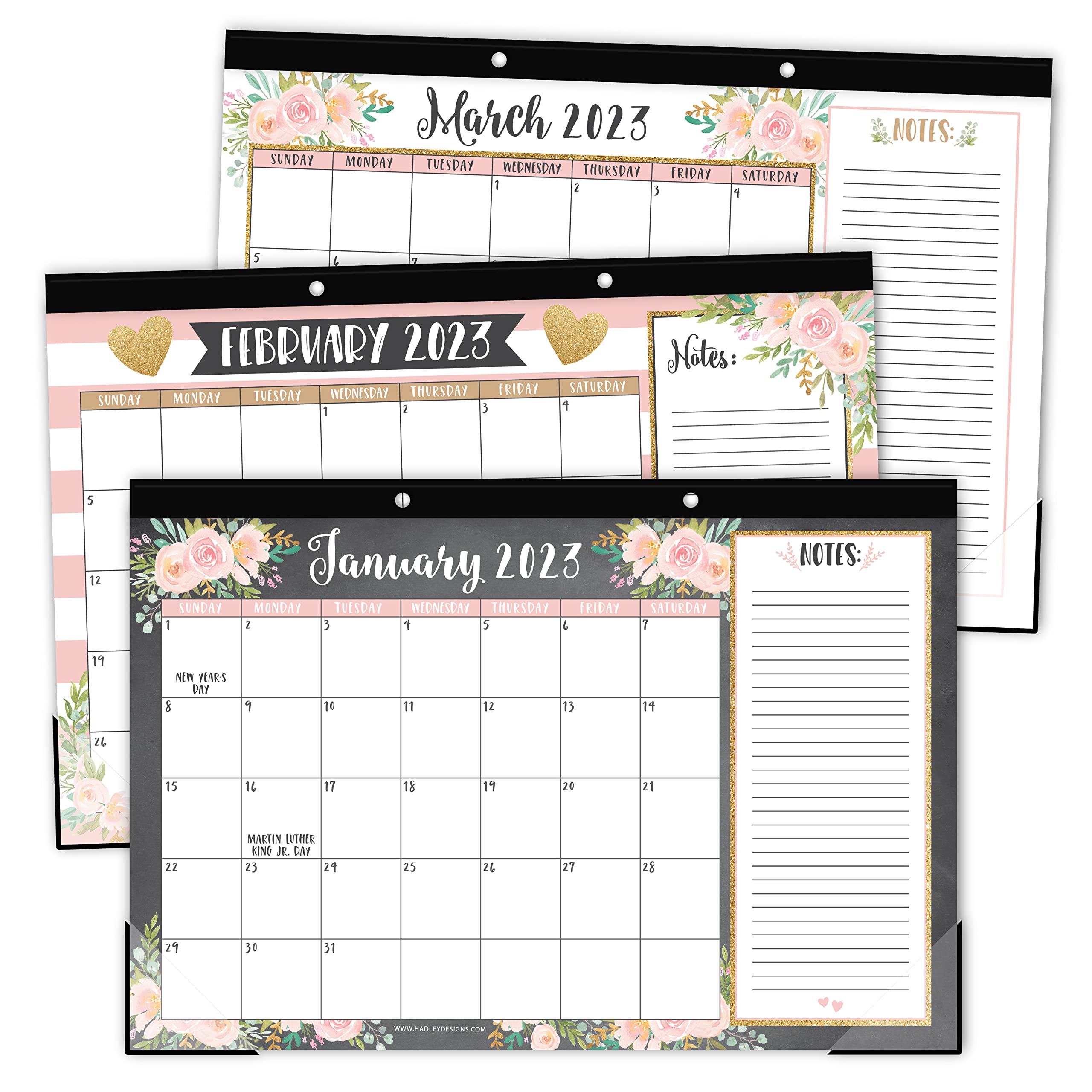 Buy Pink Large Desk 20232024 Desk Pad 18 Month For Desk s 20232024