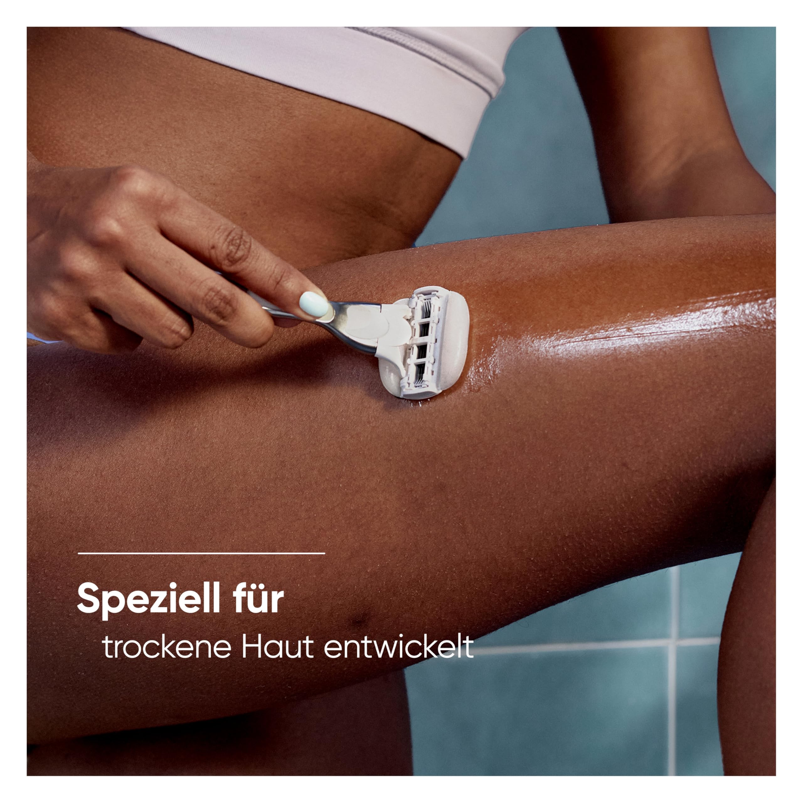 Gillette Venus ComfortGlow Rasierklingen Damen — 6 ORIGINAL Ersatzklingen mit einem Hauch von Aloe Vera für Damenrasierer, Für die Haut empfohlen, Nassrasierer für Damen
