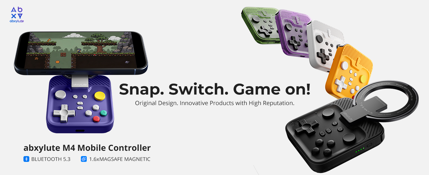 Amazon.com: abxylute M4 Snap-On Mobile Gaming Controller for
