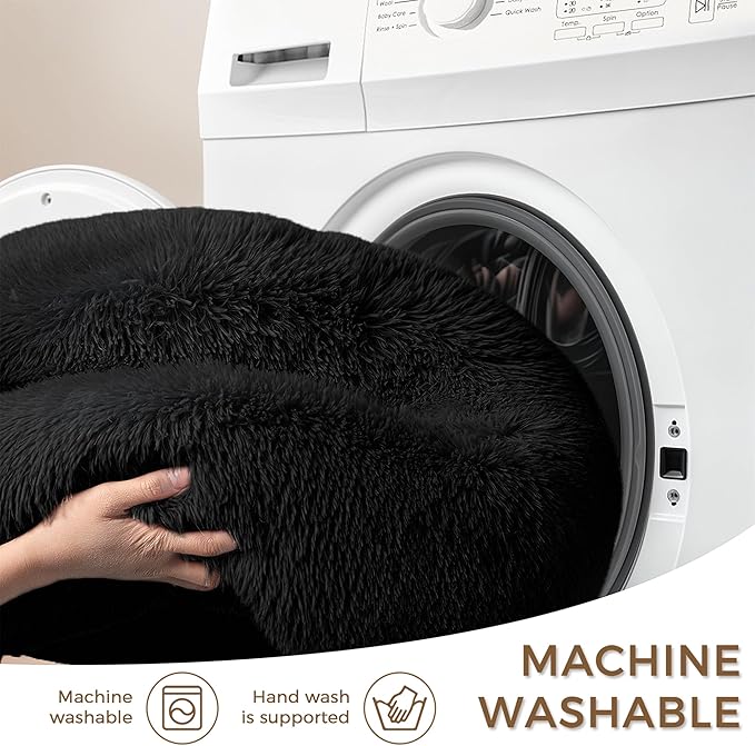 Cama Redonda para Perro y Gato Mediana 50cm Lavable Antideslizante miniatura 4