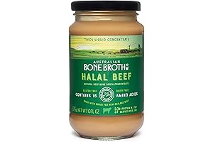 ABBCo Halal Beef Kosher Bone Broth Concentrate: 100% Grass-Fed Goodness