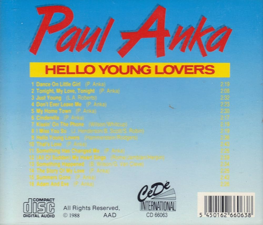 Paul Anka - Hello Young Lovers - Amazon.com Music