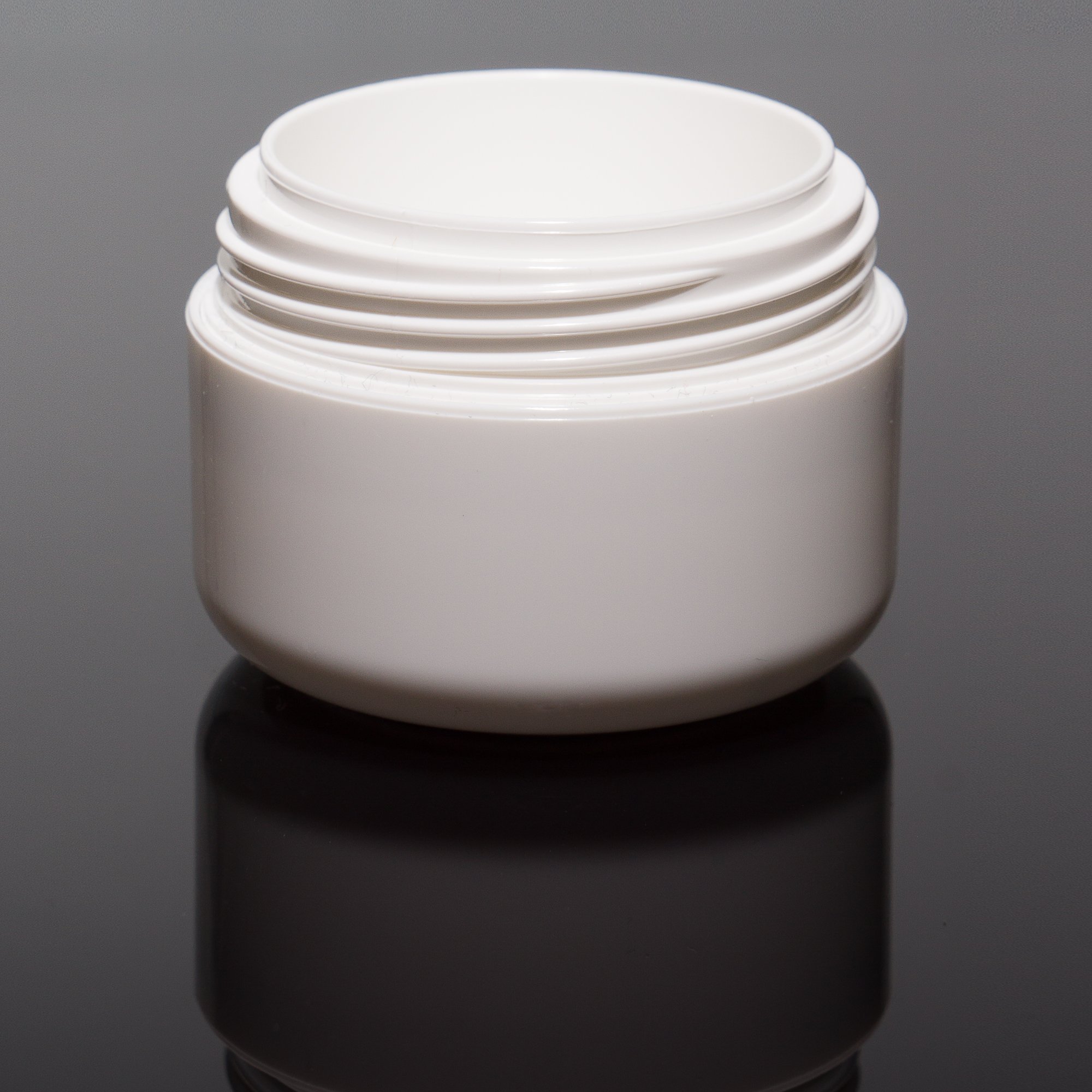 100x 15ml doppelwand Tiegel Weiss Leertiegel Cremedose Kosmetikdose leere UV-Gel Dose Leerdose Selbstabfüller Salbendose 100 Stück