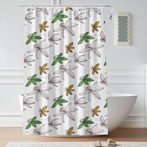 Miniatura 8 de Forro de plástico para ducha, forro de cortina de ducha de PEVA 6G prémium con ojales inoxidables y 3 imanes pesados, cortina de ducha impermeable