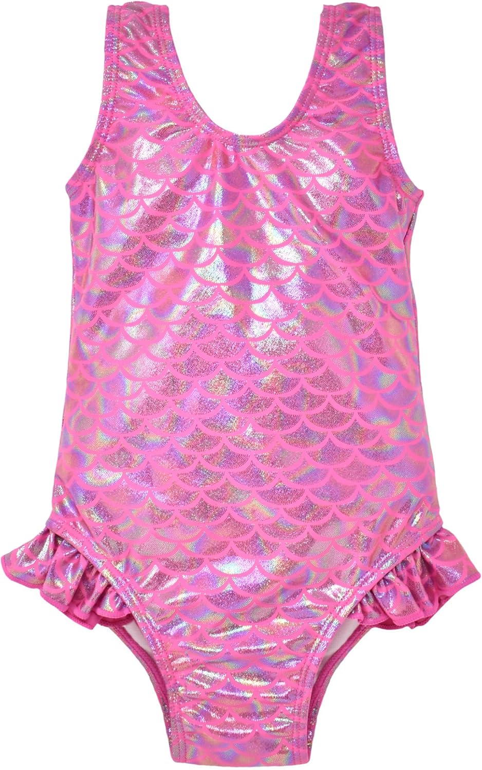 Flap Happy Baby Girl's UPF 50+ Delaney Hip Ruffle Swimsuit