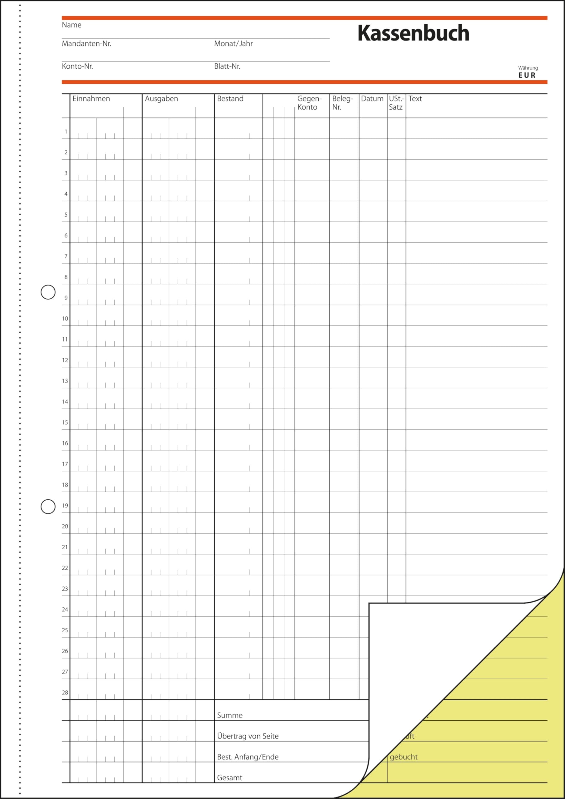 SIGEL SD056/5 EDV - Libro de contabilidad (A4, 2 x 40 hojas, autocopiativo, 5 unidades)