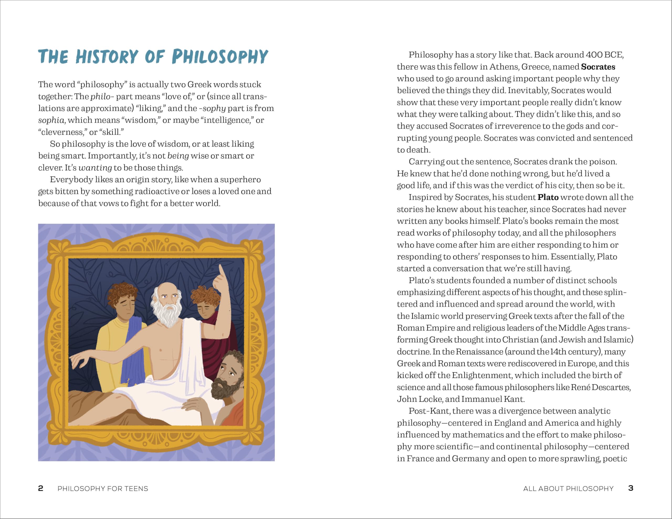 Philosophy for Teens: Core Concepts and Life's Biggest Questions Examined