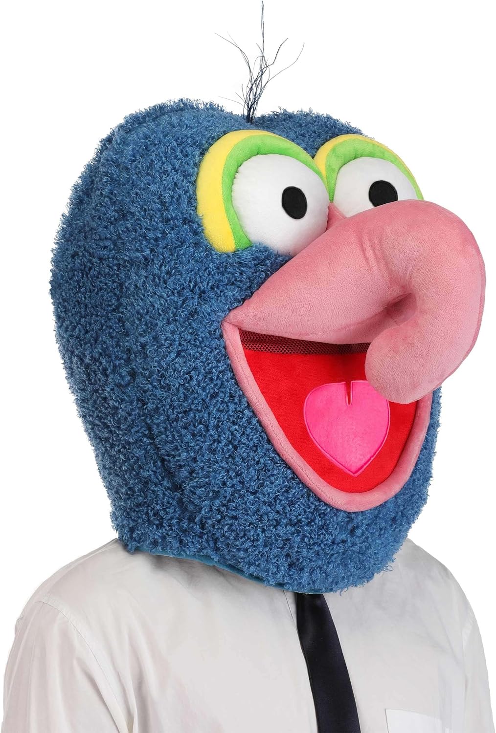 Official Adult Disney Muppets Gonzo Mask for Halloween Costume Parties and Themed Muppet Events - Cosplay Accessory
