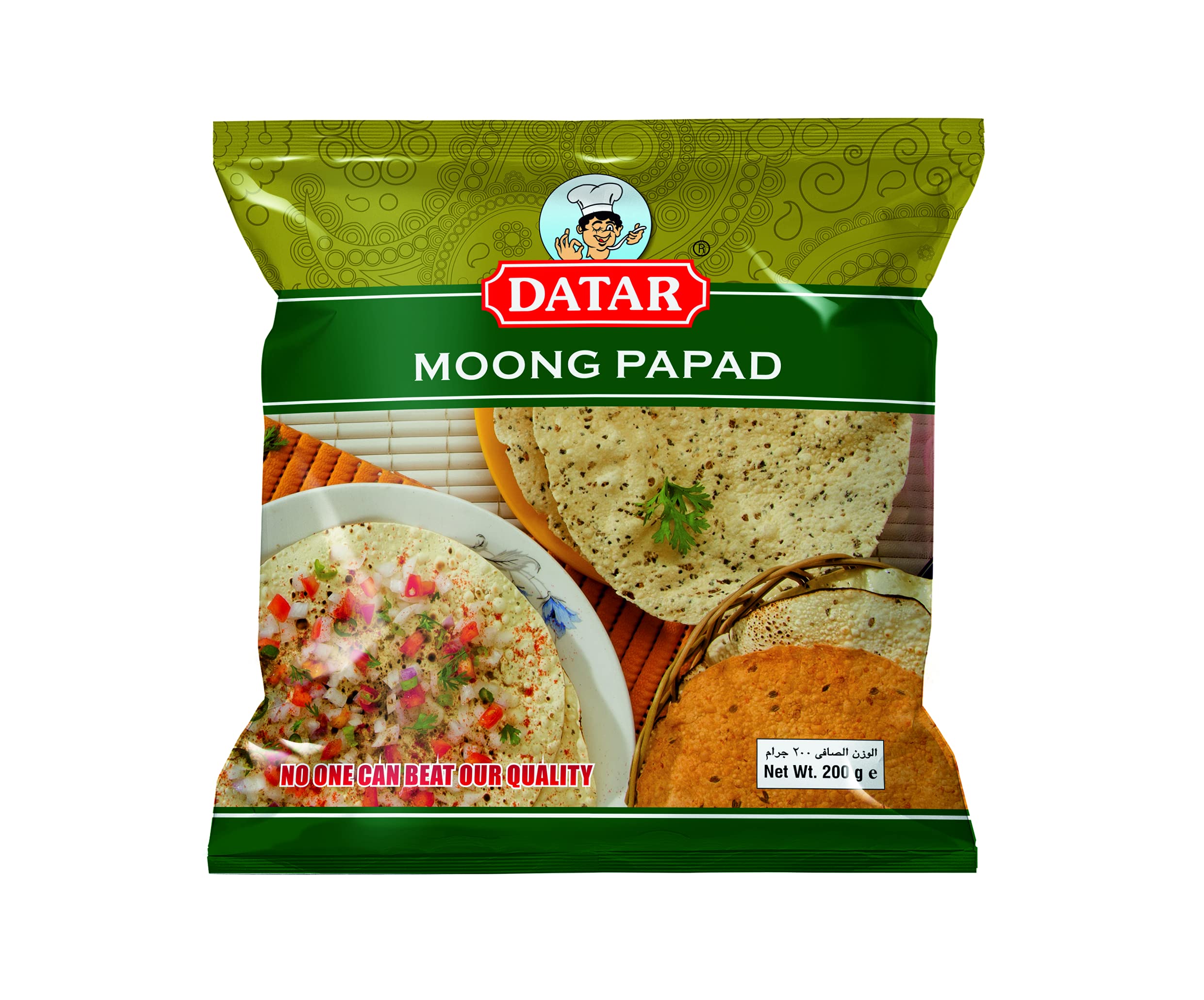 Datar MOONG PAPAD 200gm