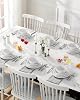 MALACASA LEXI Series 24-Piece Porcelain Bowl and Plate Set Dinner Service for 6 People White Dinner Plates & Bowls Round Dinnerware Set Dishwasher & Microwave Safe Series LEXI