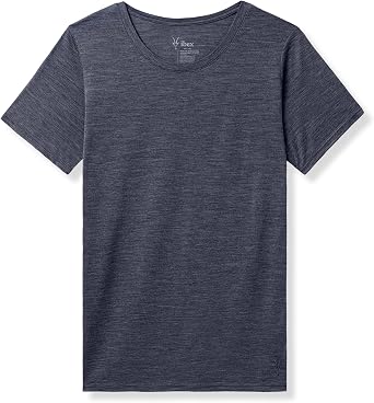 IBEX Merino Wool Paradox Short Sleeve Crew Neck T-Shirt for Women | Lightweight & Breathable Solid Regular Fit Womens Top