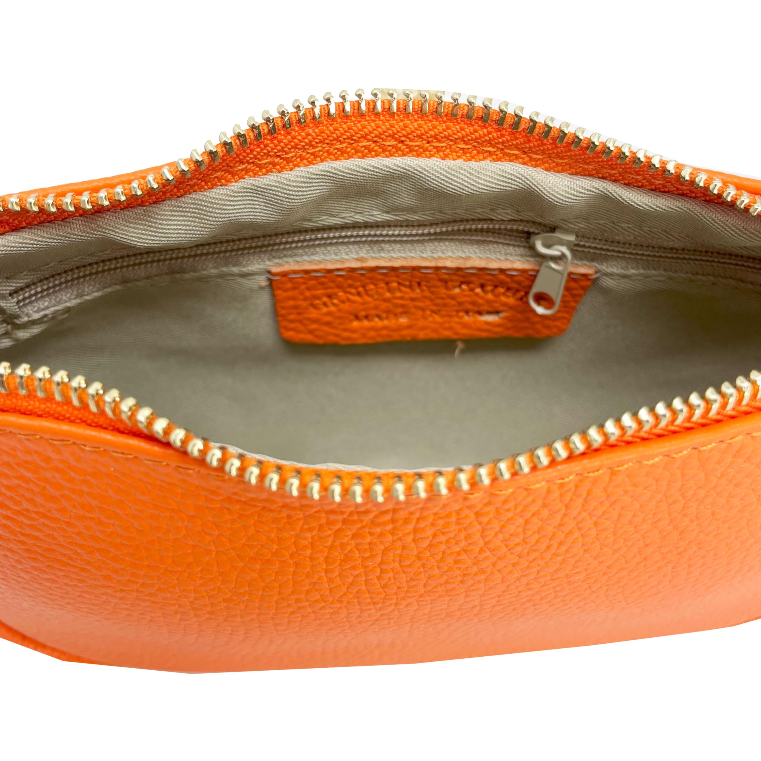 Chicca Borse Borsetta da donna in pelle, borsa a tracolla clutch
