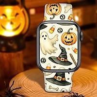 Vista 84 de Christmas Gift Compatible with Christmas Apple Watch Bands for Women 49mm 46mm 45mm 44mm 42mm, Soft Silicone Santa Claus for Apple Watch Ultra 3