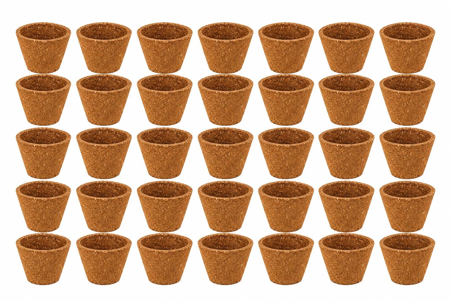 Dhoop Cups, Natural Handmade Sambrani Cups for Pooja, Havan & Meditation, Chemical Free, Brown, Pack of 30-picture-22