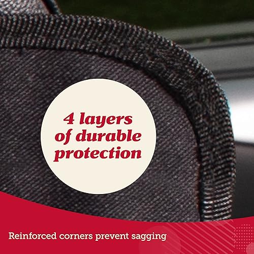 Miniatura 7 de Tapete para pisar con grandes bolsillos de almacenamiento, negro (Black Stitching)