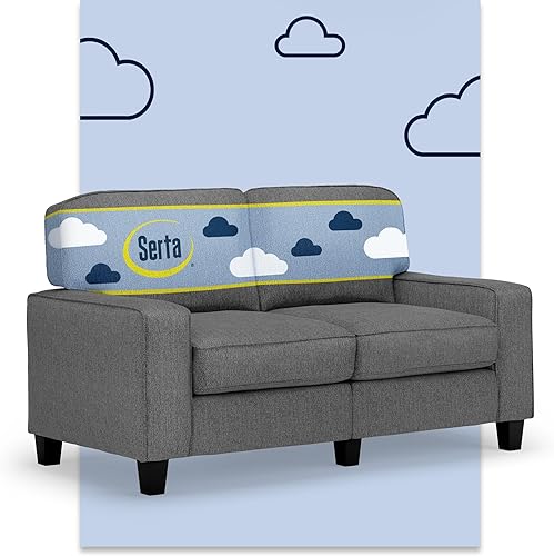 Miniatura 24 de Serta Palisades Sofás Tapizados para Sala, Sofá de Diseño Moderno, Tela, Bronceado Beige Bronceado,Beige,Marrón,Alforfón Beige,Marrón (Chestnut