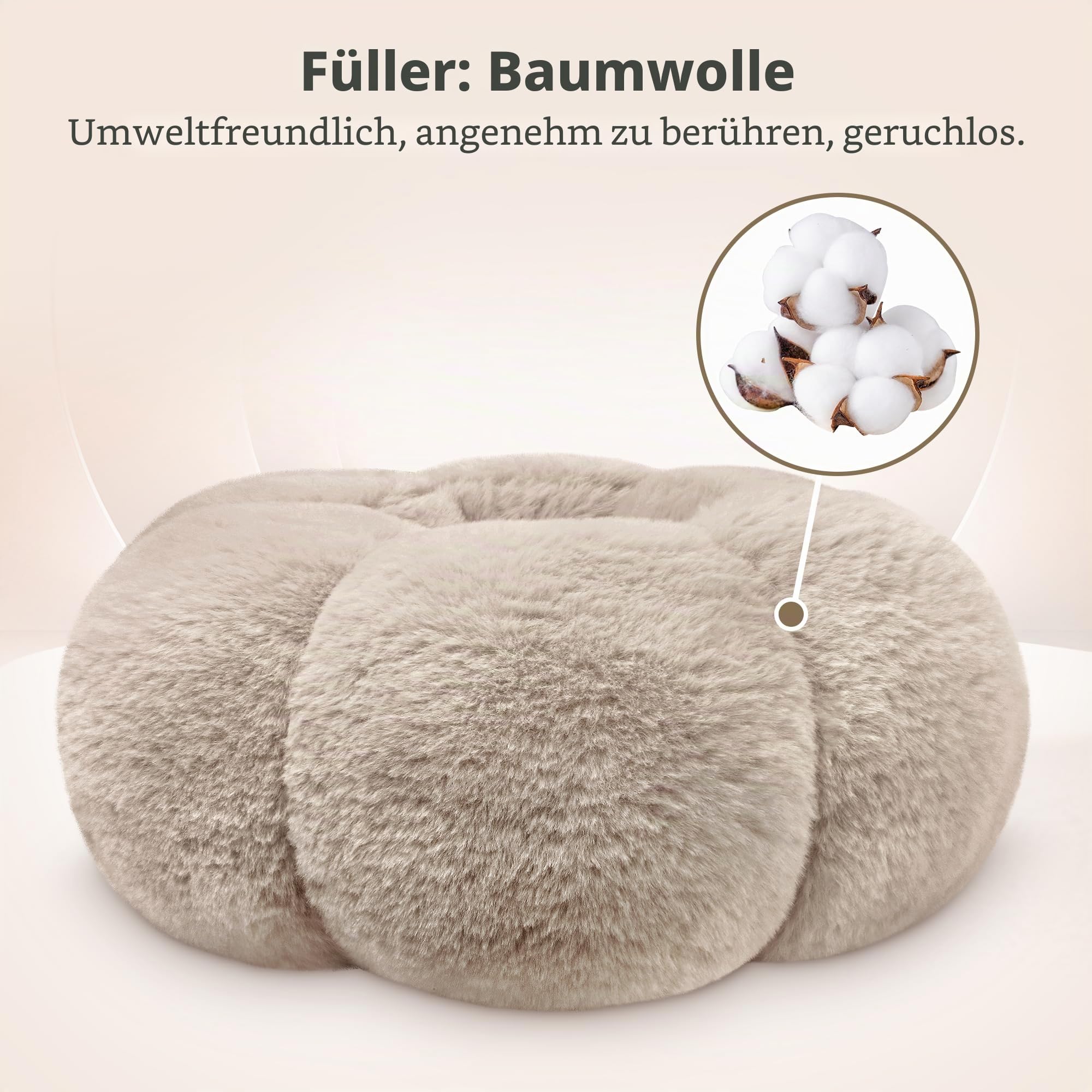 CreaDream Pumpkin Kindle Halterung Kissen, 360° Verstellbarer Tablet IPad Ständer mit Abnehmbarer Snackschale, Kindle Zubehör Kompatibel mit 4,7-13 Zoll Geräten für Bett, Sofa, Videos Shauen (Khaki)