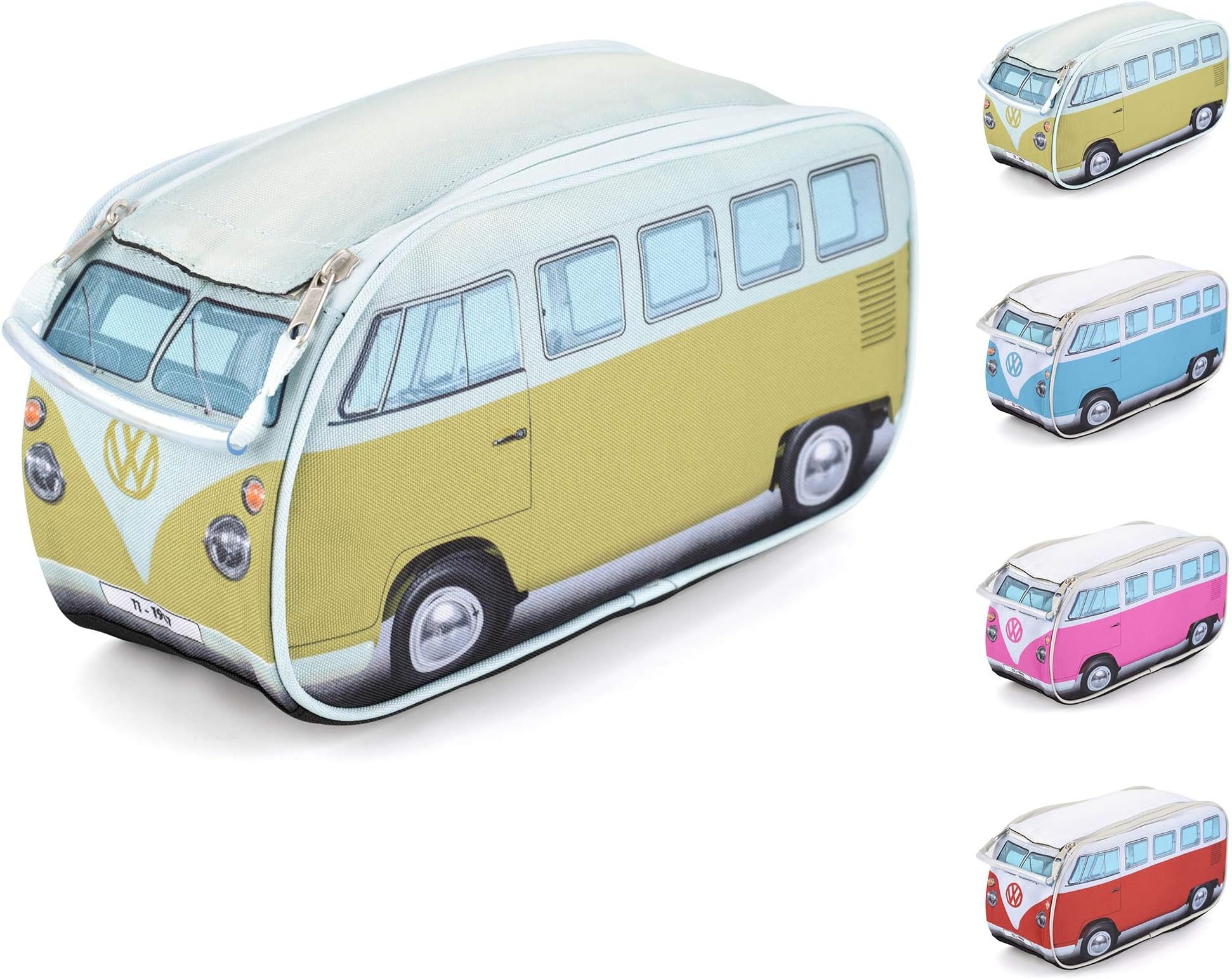 Volkswagen Camper Van Wash Bag for Men Women and Kids - Official VW Toiletry Bag Travel Accessories