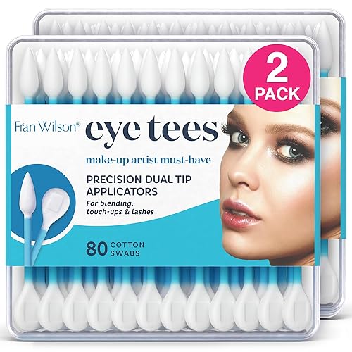 Fran Wilson EYE TEES COTTON TIPS 80 Count (2 PACK)