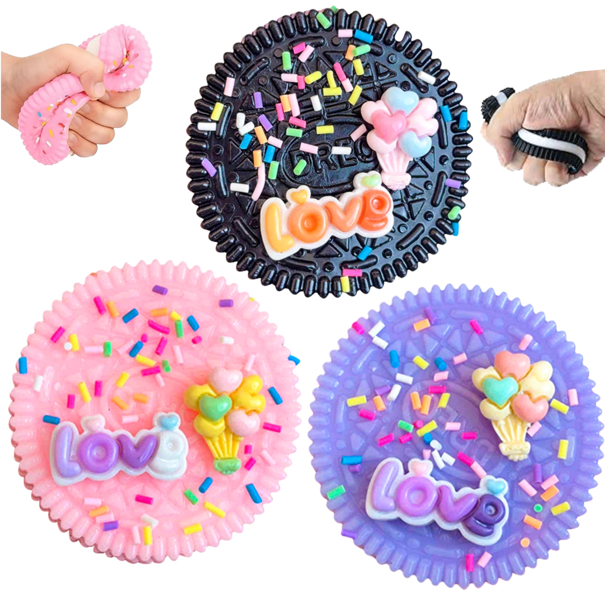 リラクゼーショングッズ TENSUKE ORIGINAL Biscotti H4CBHCRDP CRDB Taba Squishy Oreo Stress Relief Sensory Therapy Squishy Ultra-Soft