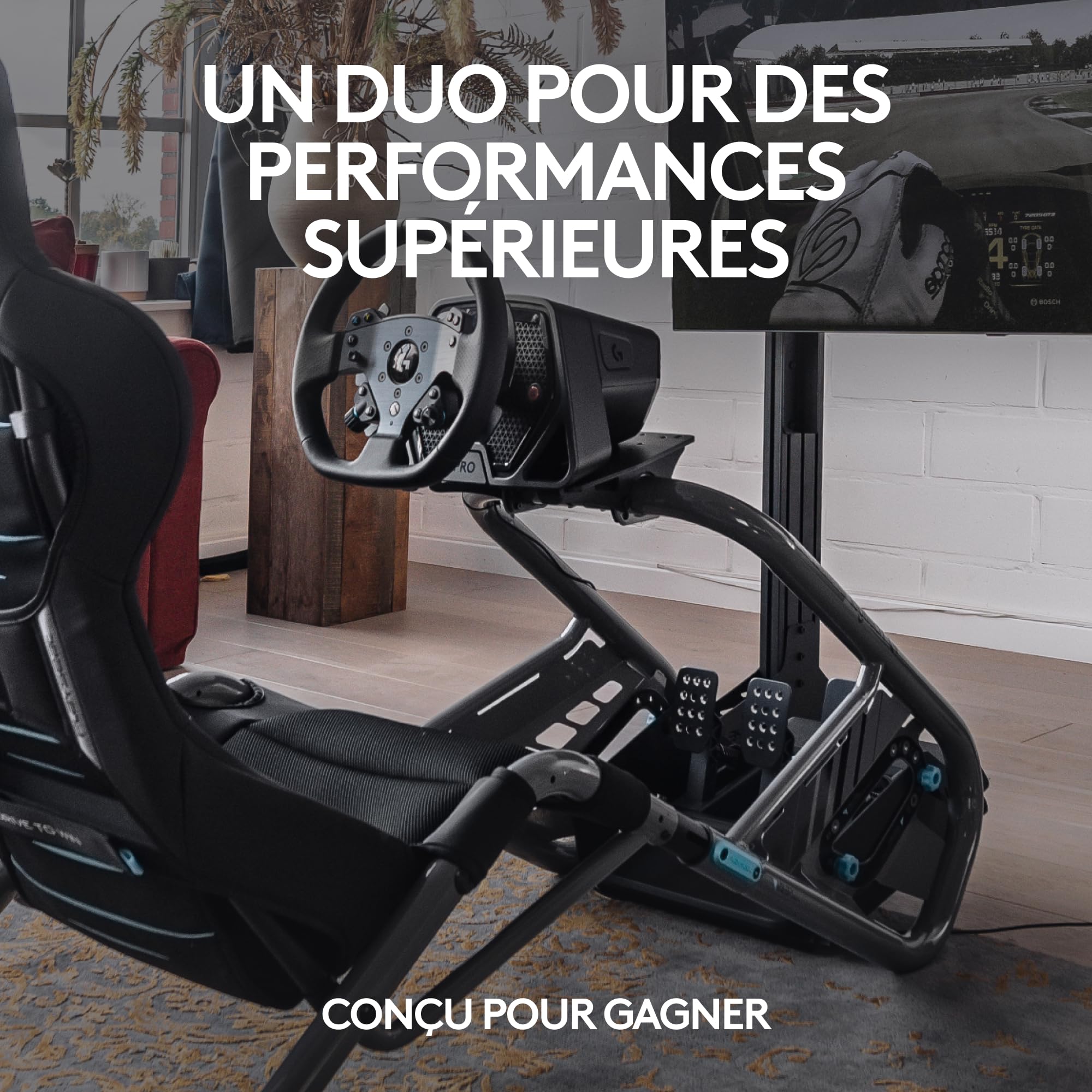 Logitech G PRO Racing Wheel + PRO Racing Pedals pour Xbox Series X|S