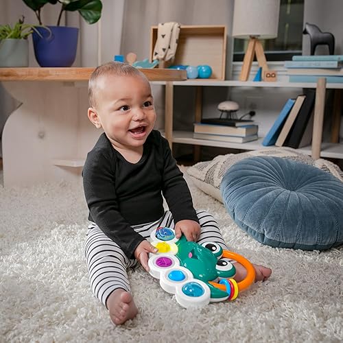 Miniatura 11 de Baby Einstein Ocean Explorers Neptune's Busy Bubbles - Juguete de actividad sensorial con luces interactivas y música, a partir de 3 meses Burbujas