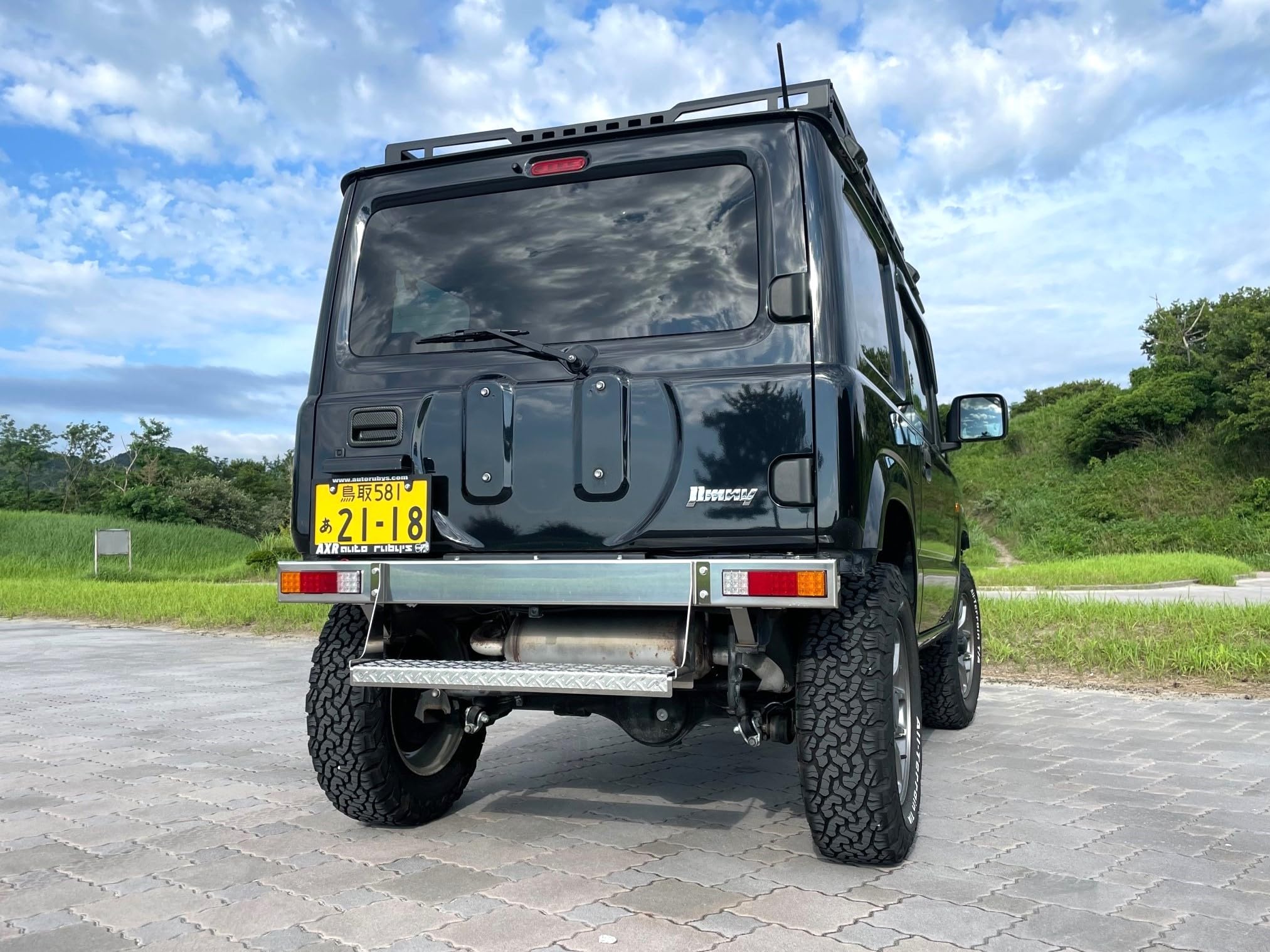Amazon | オートルビーズ(autorubys) ステップリアバンパー ステンレス