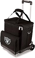 Vista 27 de Picnic TIME NFL Unisex-Adult NFL Cellar 6-Bottle Wine Carrier & Cooler Tote with Trolley
