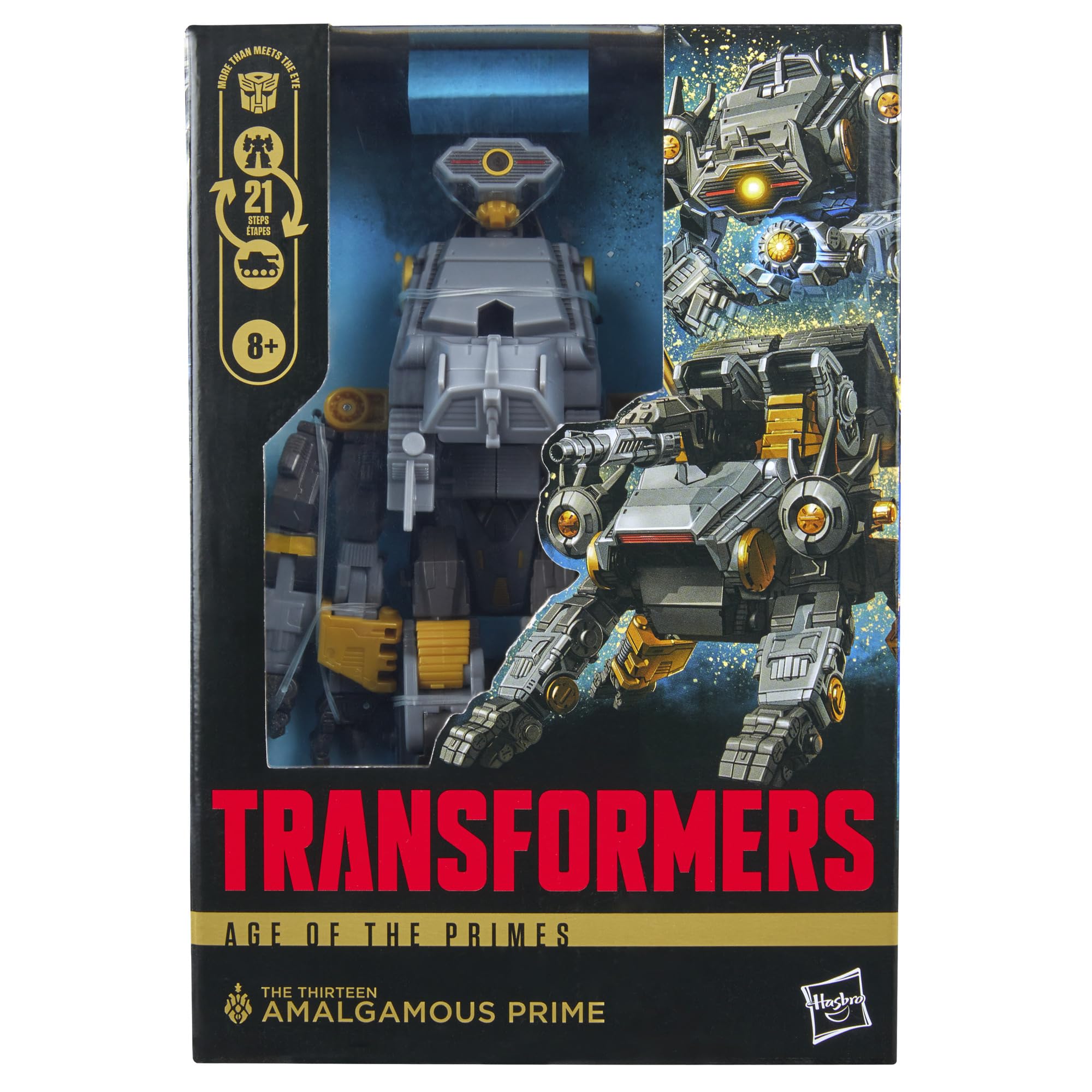 Transformers Age of the Primes Voyager Class The Thirteen Amalgamous Prime Action Figure, Multicolor, 5.5 inches - Image 2