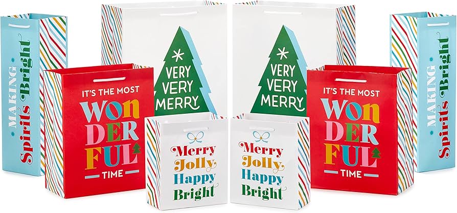 Hallmark small christmas gift bags Clearance