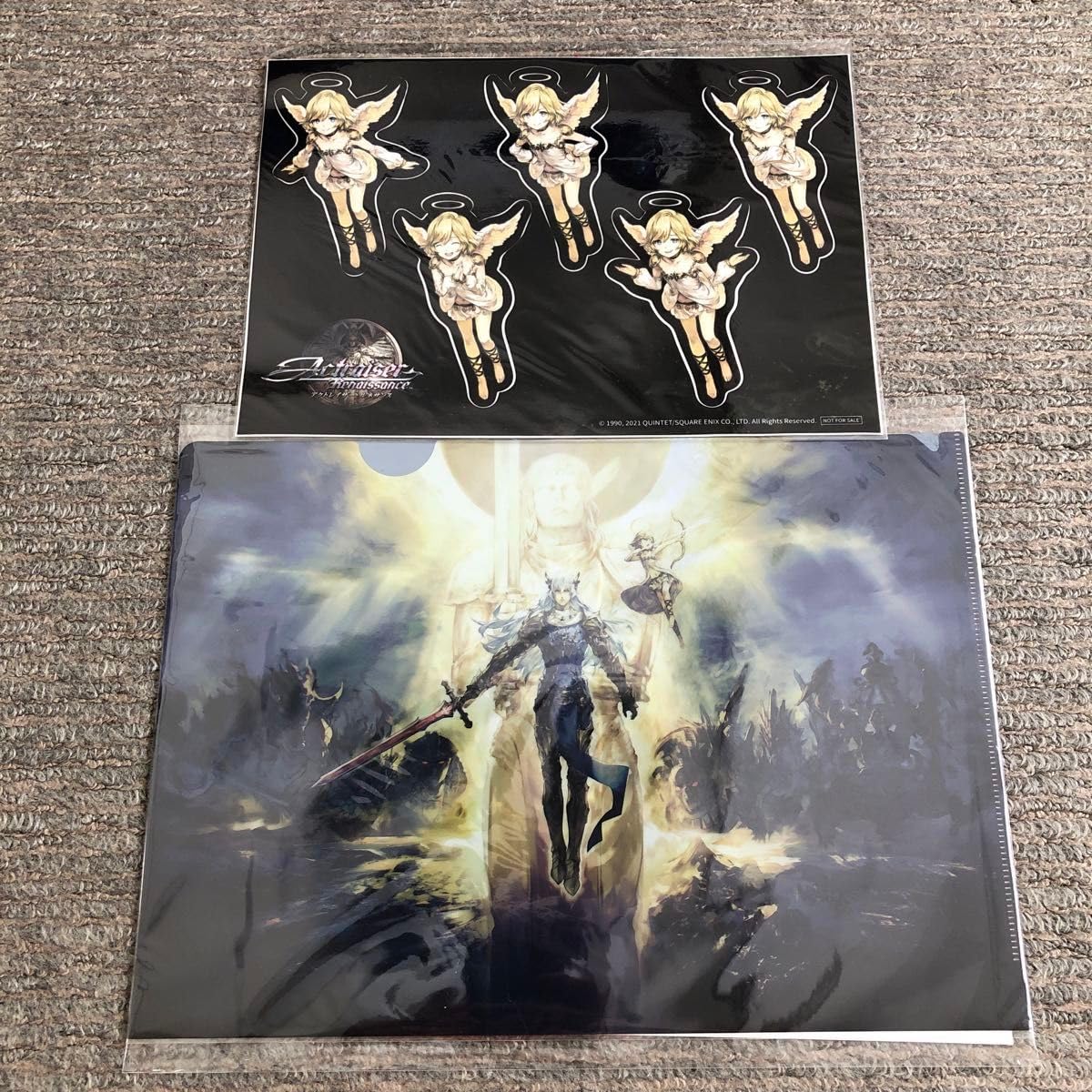 Amazon.co.jp: アクトレイザー ルネサンス クリアファイル ステッカー