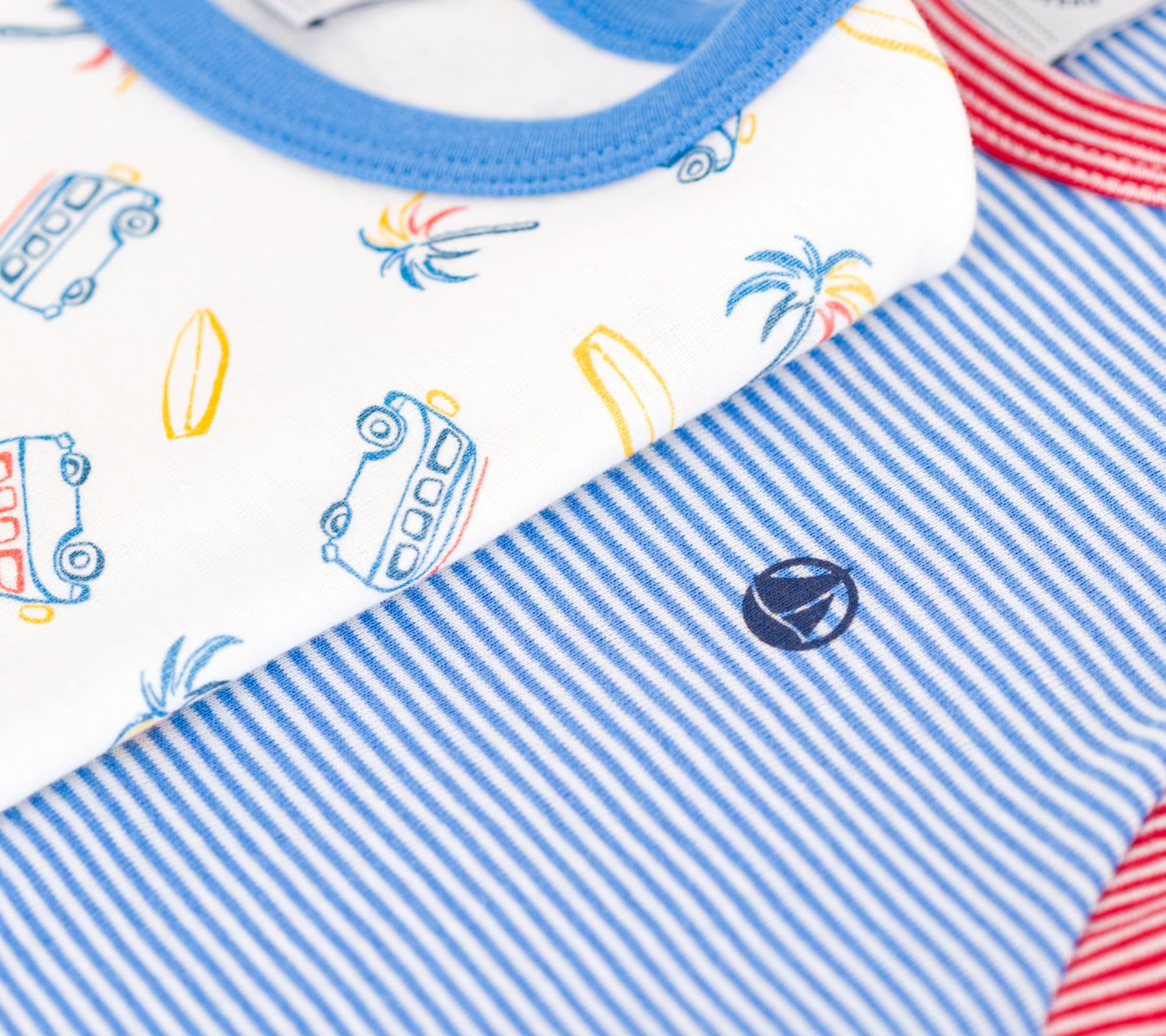 Petit Bateau A0d6v Pijama Premama Niños (Pack de 2)