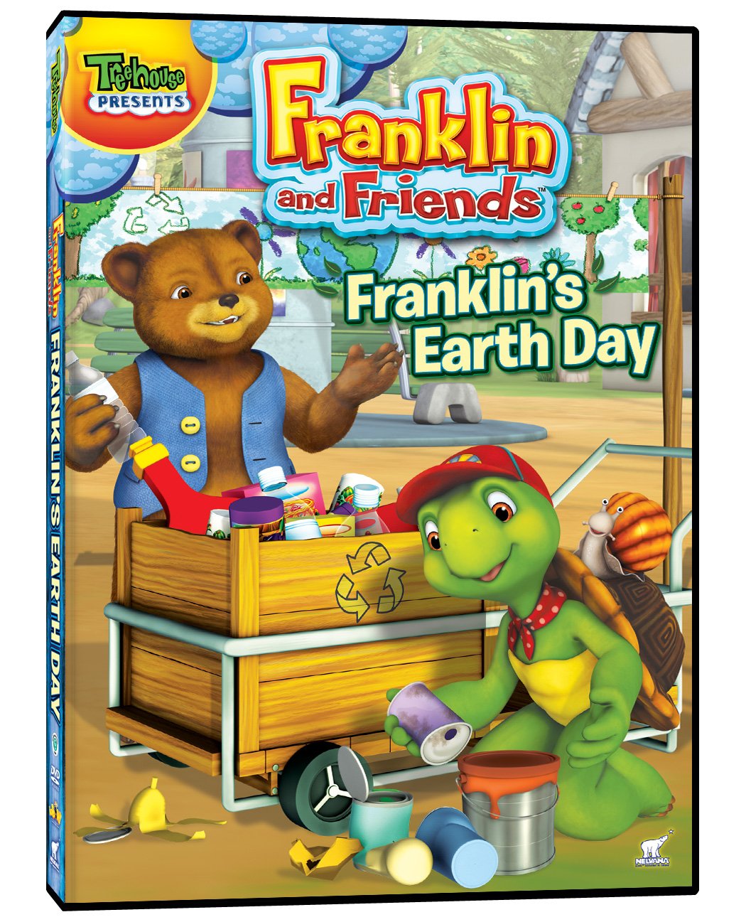 Franklin and Friends: Franklin's Earth Day (Bilingual) [DVD]
