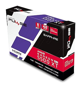 Amazon.com: Sapphire 11295-01-20G Radeon PULSE RX 5500 XT