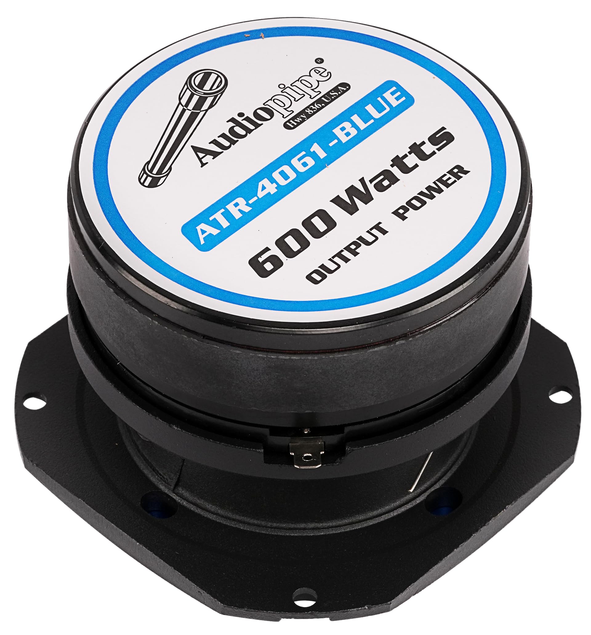 Amazon.com: Audiopipe Heavy Duty Titanium Super Tweeter, Blue (ATR