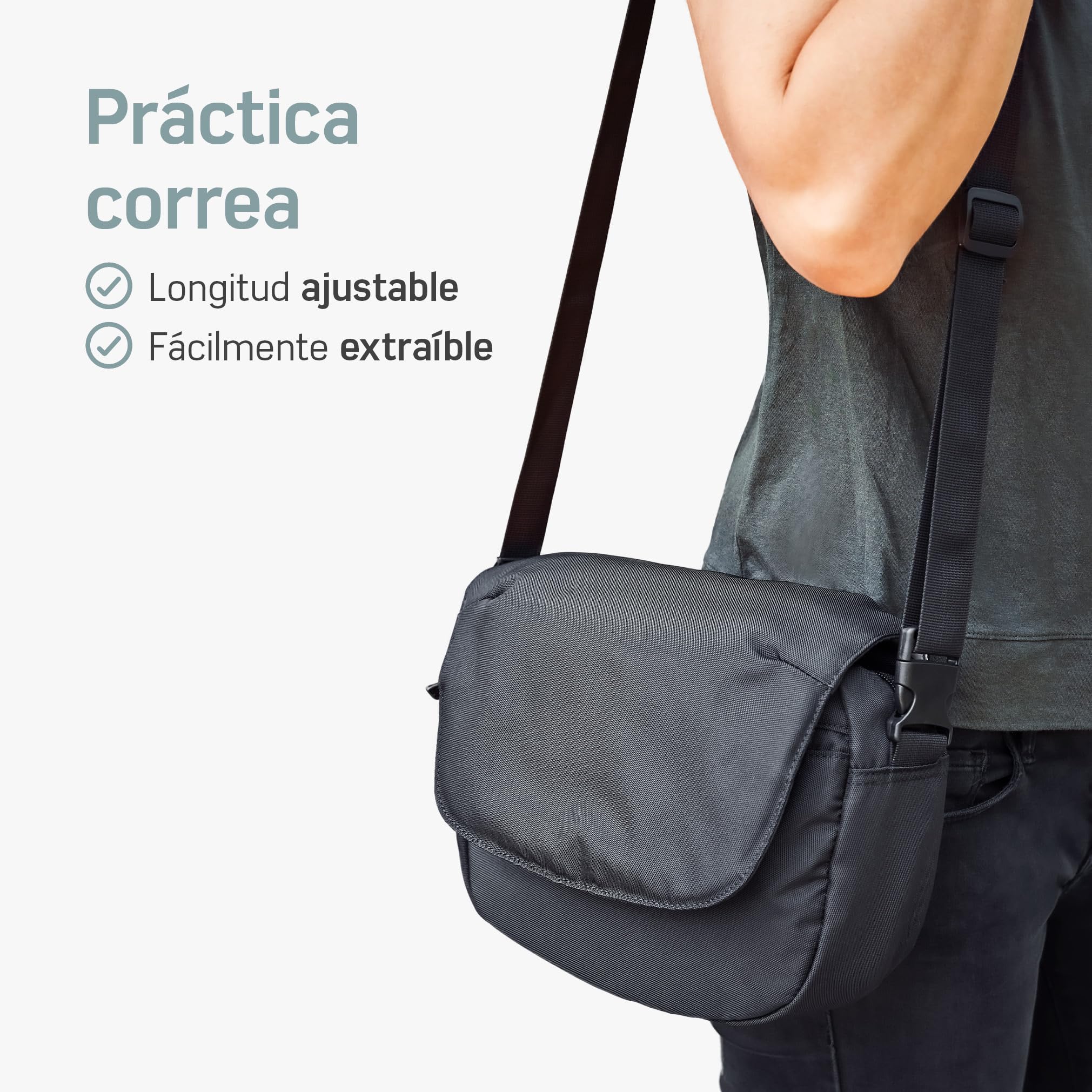 Borgen KLICKfix Bolsa Manillar Bicicleta – Bolsa Manillar Bici Repelente al Agua y espaciosa 5 L – Bici