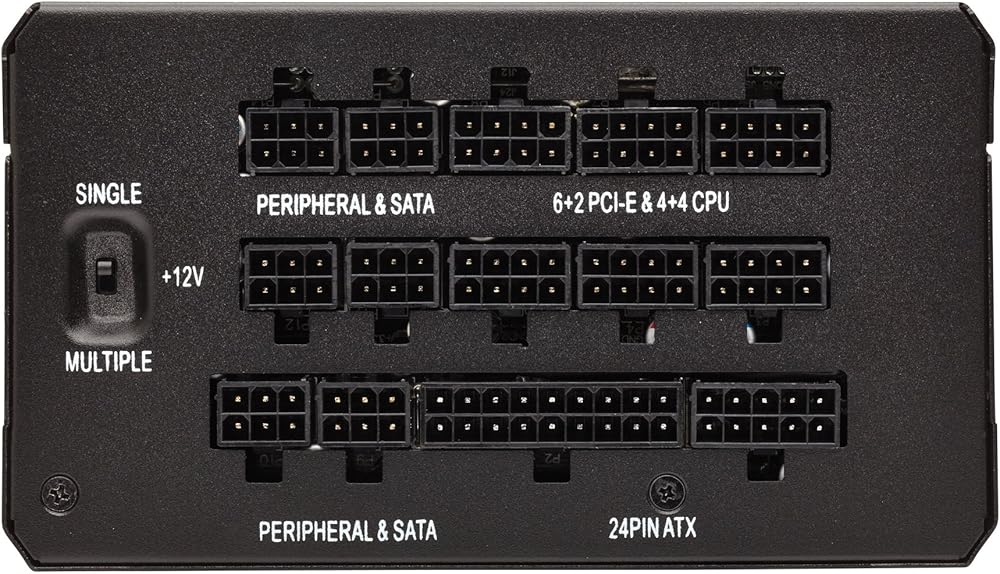 Corsair HX Series (HX1000), 80+ Platinum Certified 1000W Fully Modular Power Supply thumbnail 3