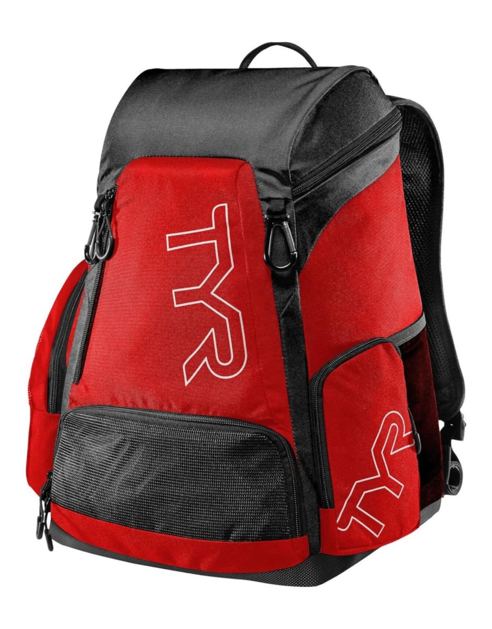 TYR Alliance 30L Backpack All Swimming Equipment, Red/Black, All