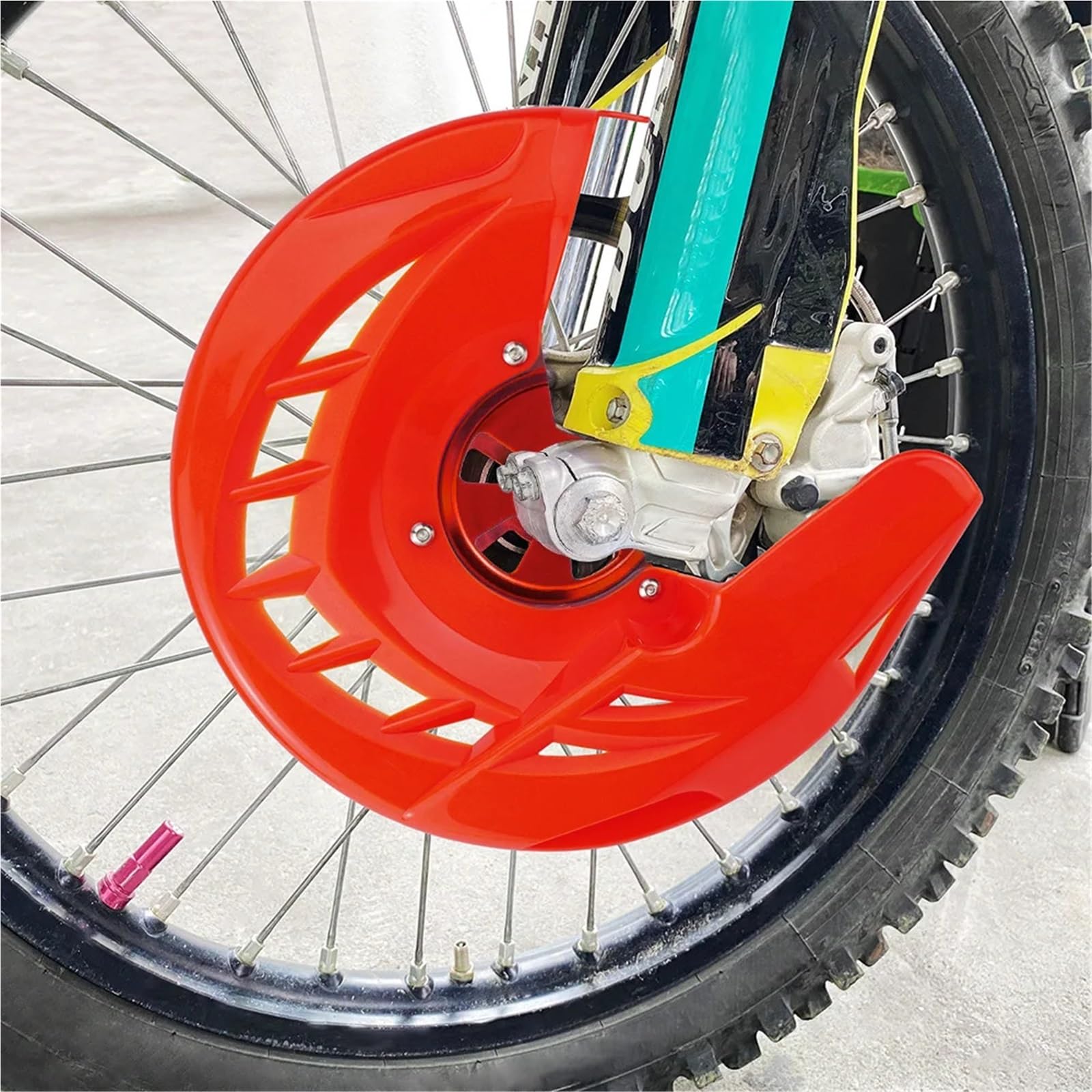 Adatto per Beta RR300/250 2020-2024 Disco Freno Anteriore Della Copertura Protezione per RR 390 430 2015-2024 2T 4T Race Edition protezione forcella(Black)