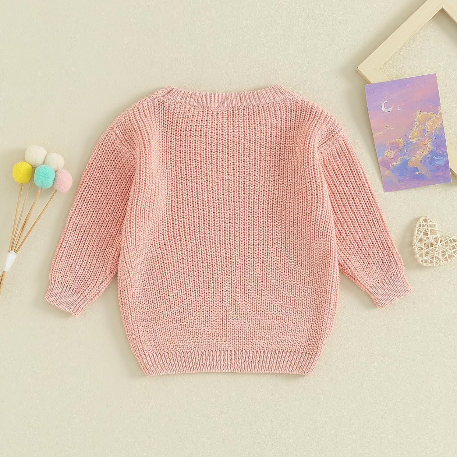 Big Brother Little Brother Matching Outfits Letter Embroidery Knit Sweater Shirt Baby Boy Winter Warm Clothes - Image 4