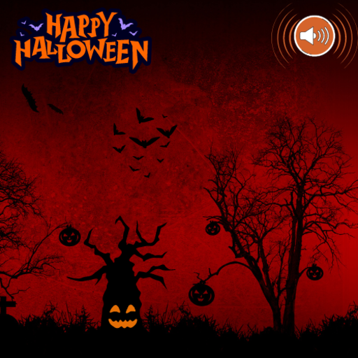 Home Ambience Crackling Fire Pumpkin, Nature Halloween Sounds for Sleep