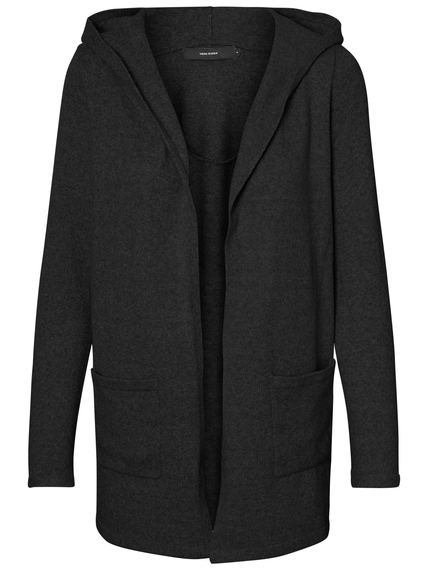 VERO MODA Female Cardigan VMDOFFY Cardigan, Black, XL