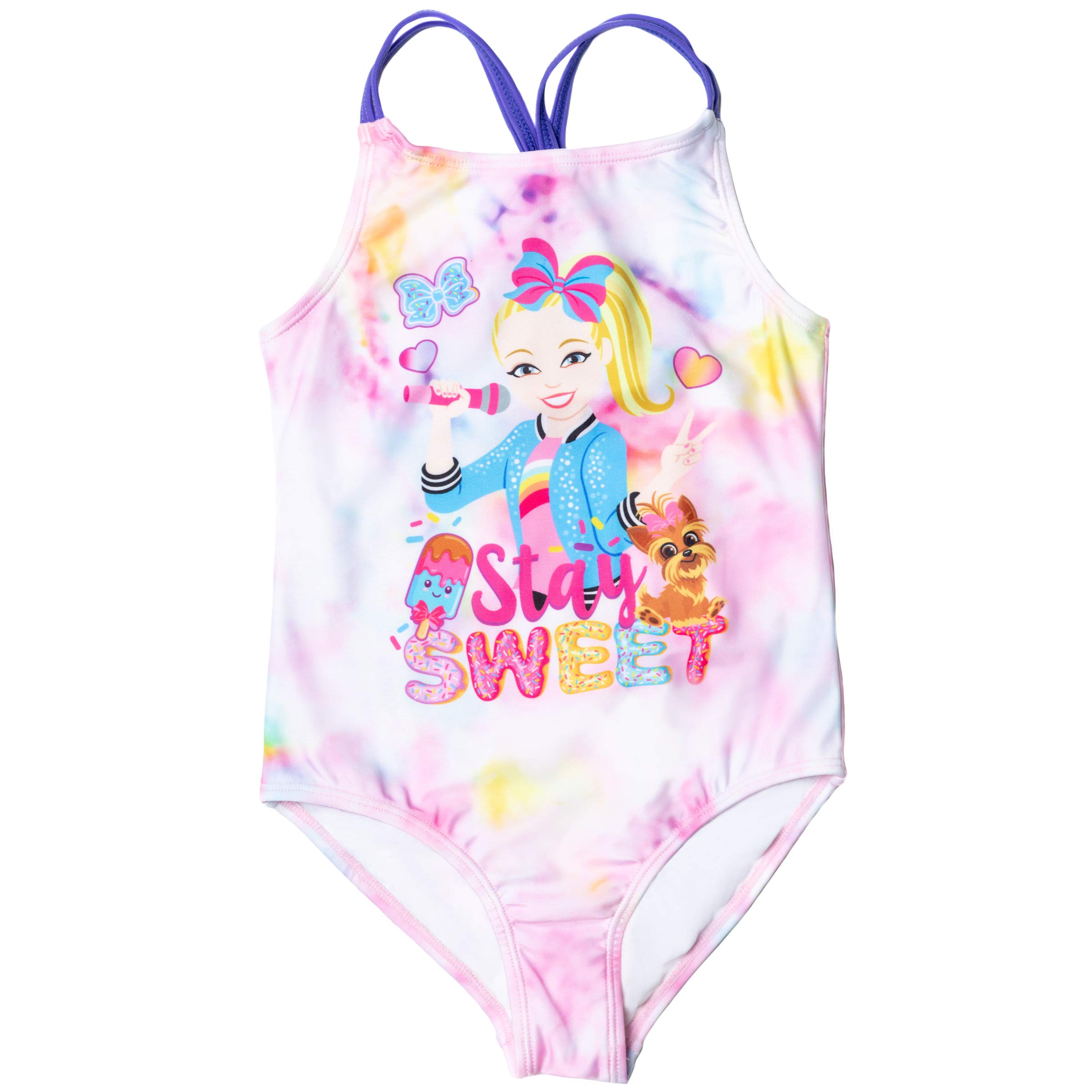 JoJo SiwaLittle/Big Girl One-Piece Bathing Suit