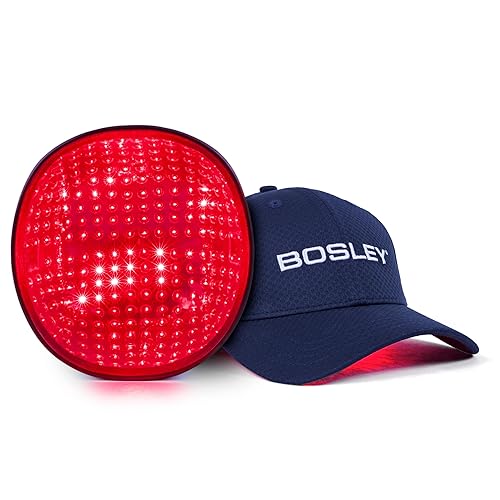 Bosley Revitalizer 96 XL Flex 100% láser sin LED Gorra de crecimiento del cabello (LLLT) para hombres y mujeres - Regreso, tratamiento doméstico,