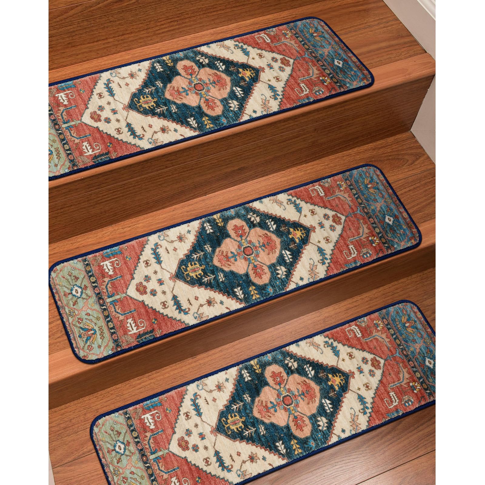 OJIA Stair Treads Extra NonSlip Carpet Mat, 30"X8" Indoor Stair
