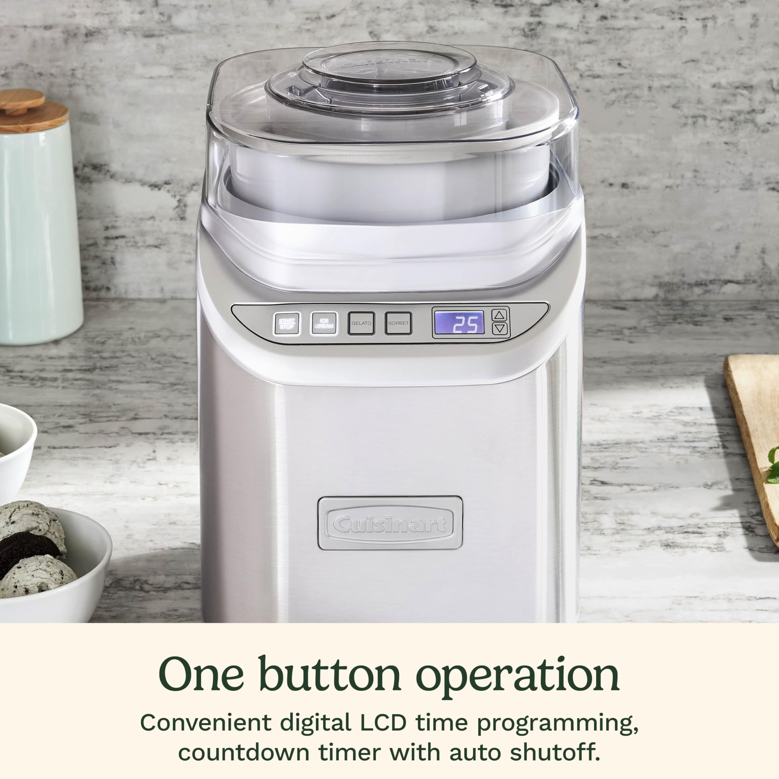 Cuisinart ice70アイスクリームメーカー Amazon | Cuisinart ICE-70 Electronic Ice Cream Maker