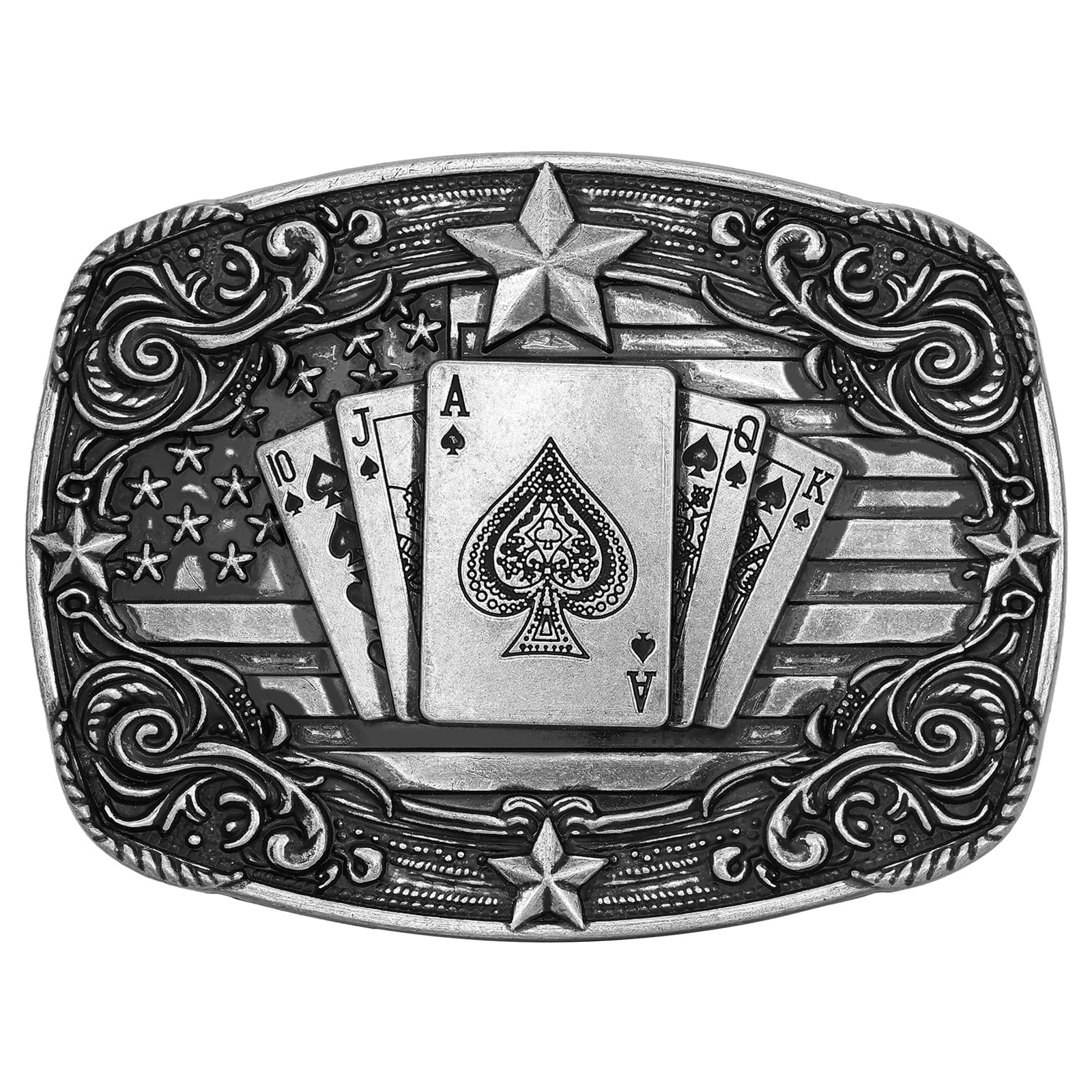 Western Cowboy Belt Buckle for Men Vintage Cowboy Cowgirl Rodeo Texas Buckle Longhorn Bull Belt Buckles