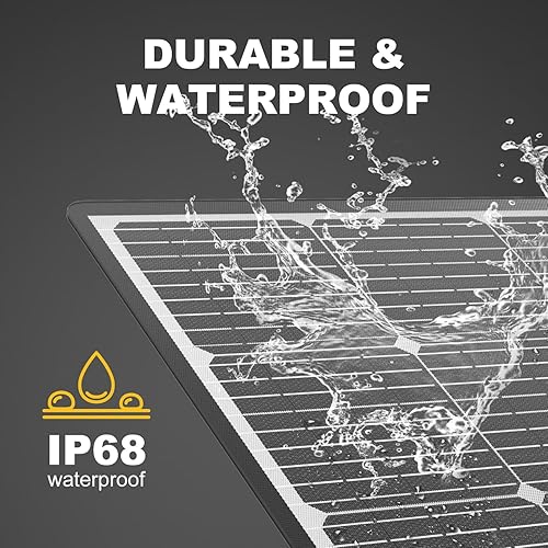 Miniatura 6 de Togo POWER Paneles solares portátiles de 100 W, kit de panel solar IP65 plegable impermeable para JackeryBLUETTITOGO PowerECOFLOW, cargador de