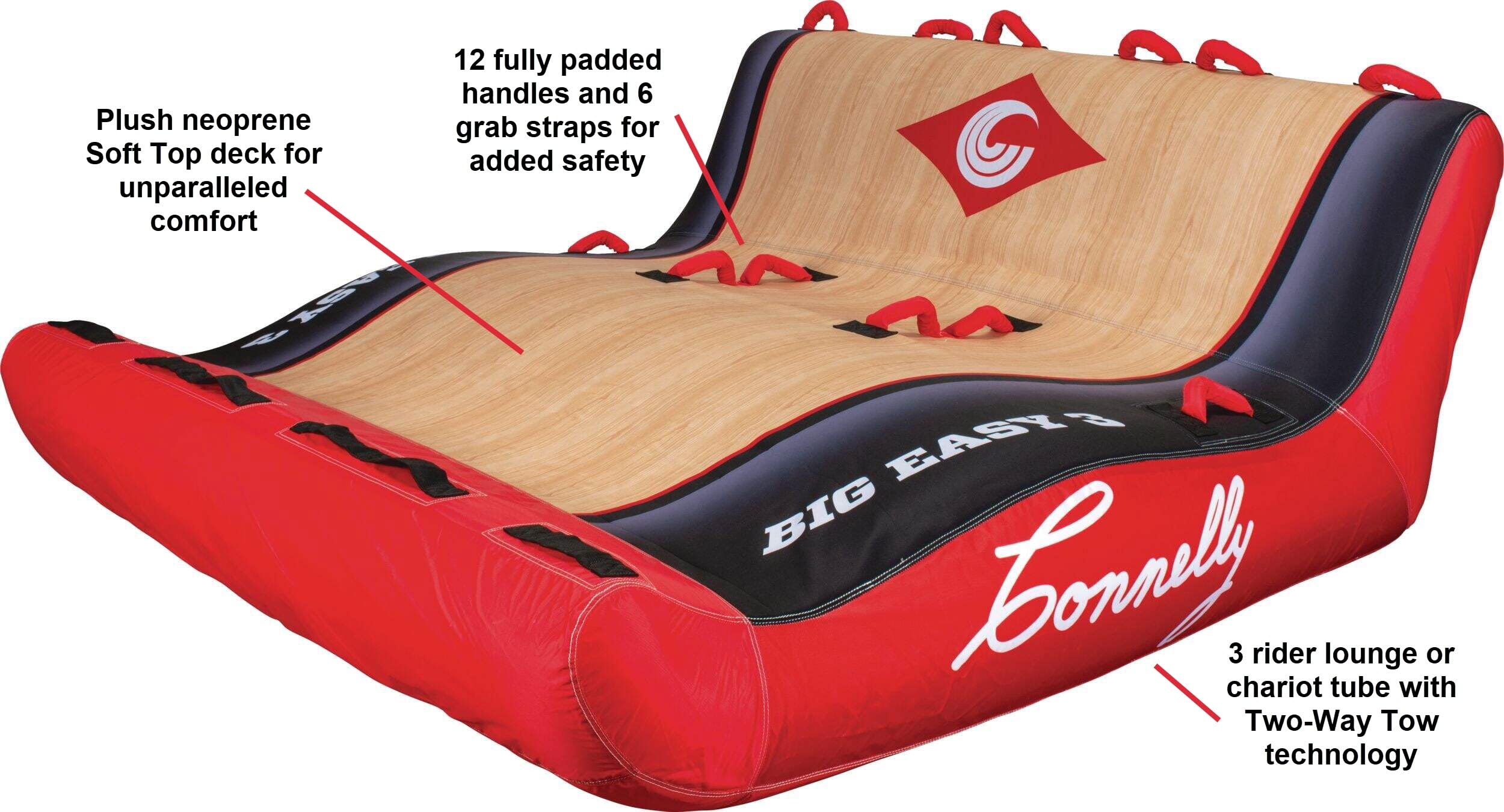 Big Easy 3 Soft Top Towable Tube